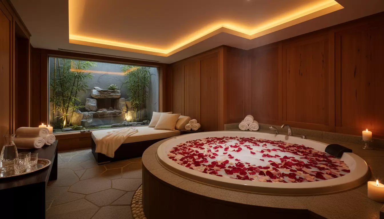 Luxury amenities at VIP massage parlor Da Nang
